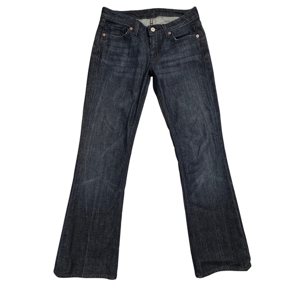7 For All Mankind Denim - 7 For All Mankind Flynt Bootcut Dark Wash Jeans Women's Size 26 Great Condition!